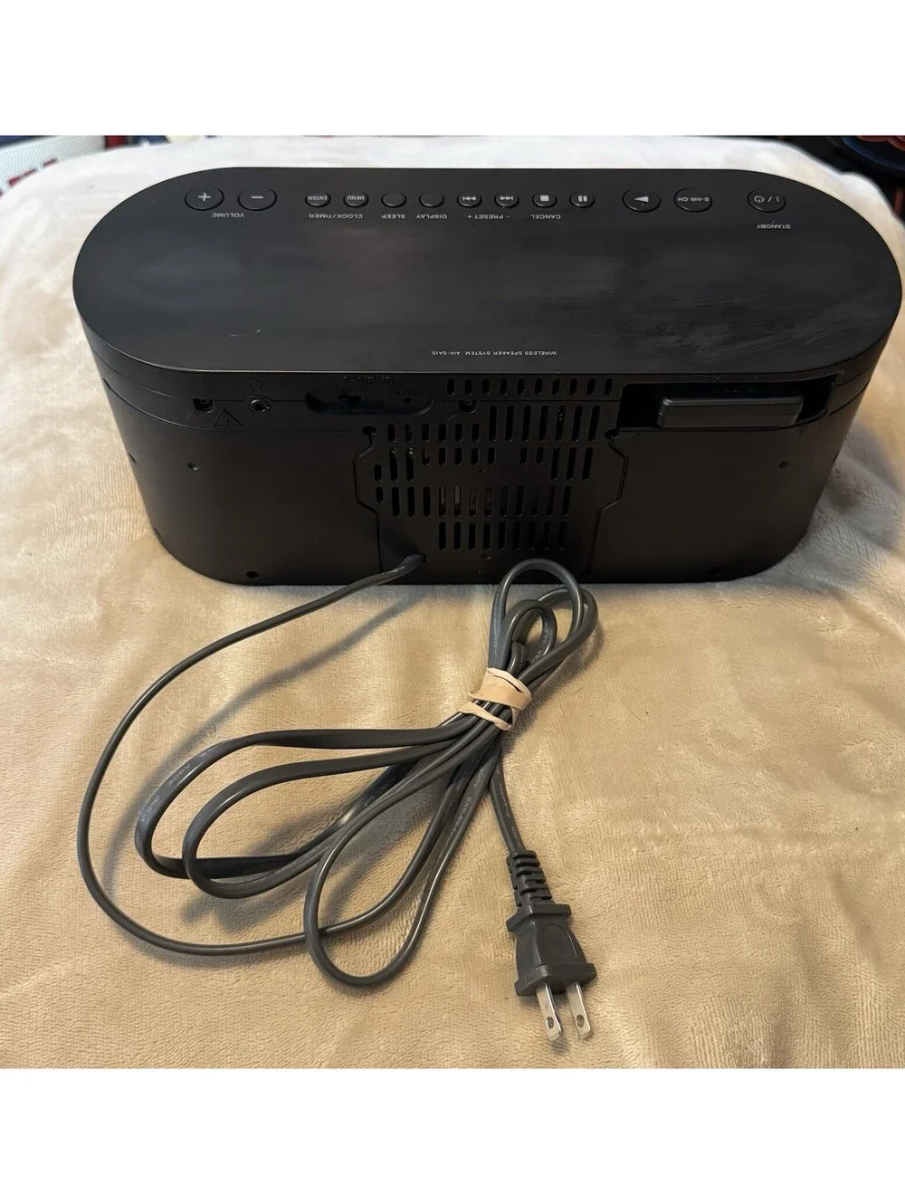 Sony AIR-SA10 Wireless Speaker Black S-AIR Table Speaker With Card